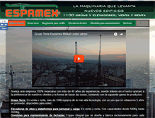 Tablet Screenshot of espamex.com
